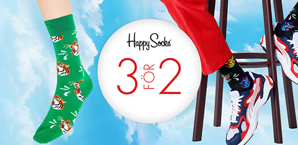 Happy Socks 3 för 2