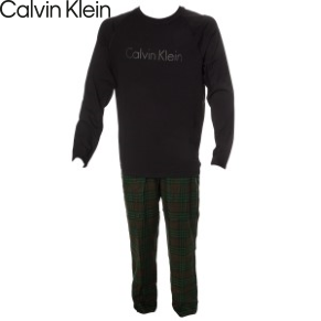 Calvin Klein Holiday PJ Flannel LS Pant Set