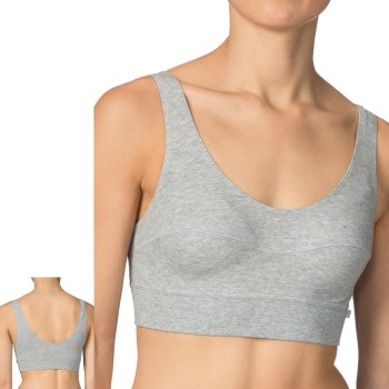 Calida BH Elastic Top Jadegrön bomull X-Small Dam | apparel & accessories - clothing - underwear & socks - bras | ModeLejon