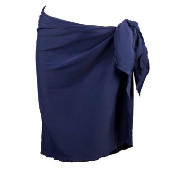 Damella Greta Basic Sarong Turkos One Size Dam | apparel & accessories - clothing - swimwear | ModeLejon