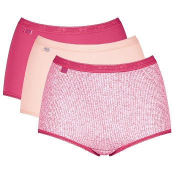 Sloggi Trosor 3P Basic Plus Maxi Colored Flerfärgad-2 bomull 42 Dam | apparel & accessories - clothing - underwear & socks - lingerie | ModeLejon