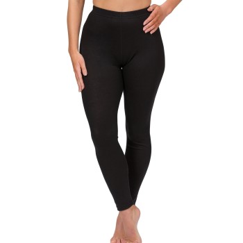 Alternativ bild 0 för Trofe Wool Bamboo Solids Leggings Svart X-Large Dam