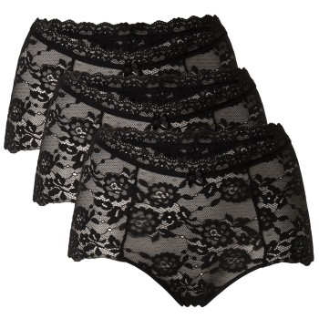 Missya Trosor 3P Lace Maxi Flerfärgad-2 X-Large Dam | apparel & accessories - clothing - underwear & socks - lingerie | ModeLejon