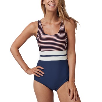 Abecita Retro Navy Swimsuit
