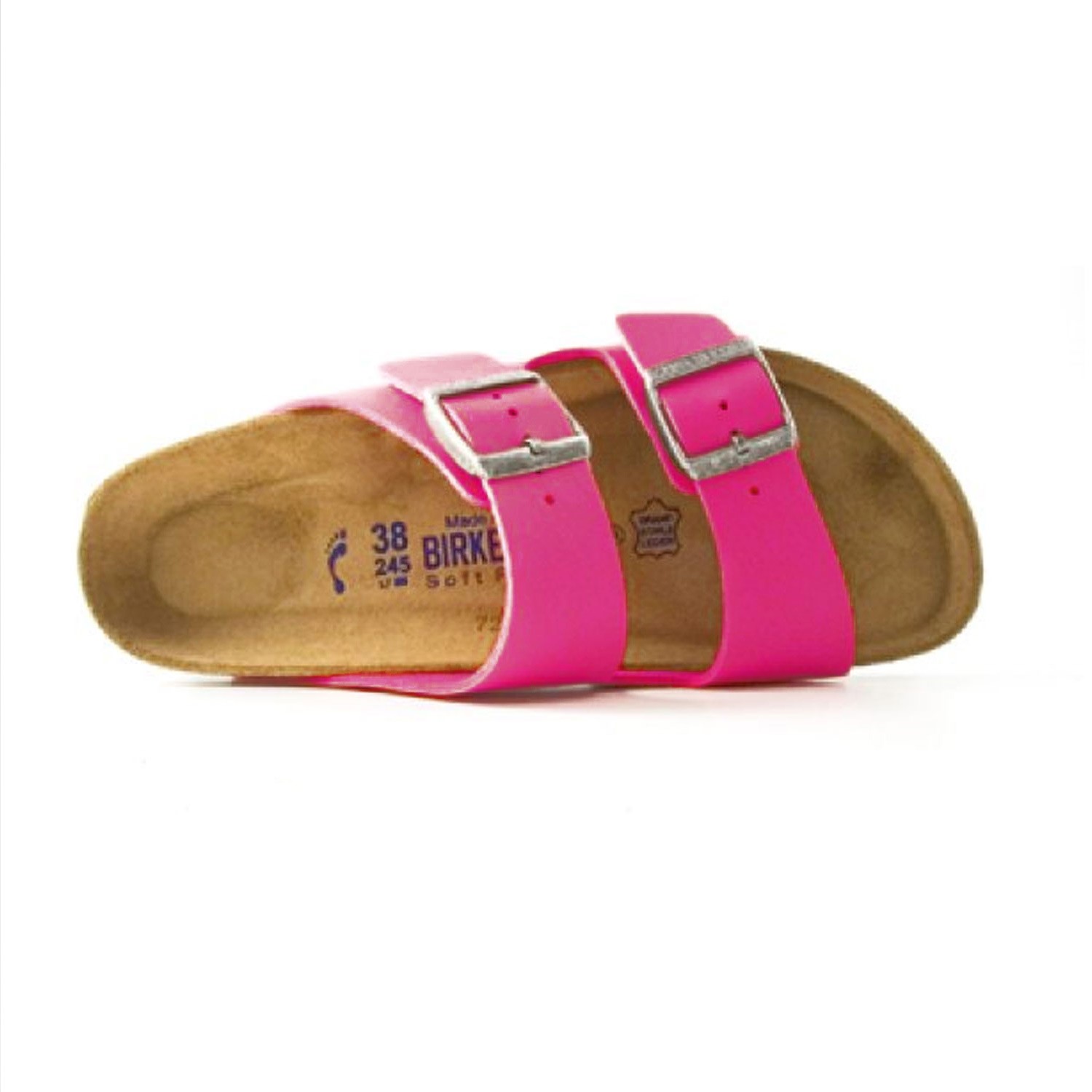 Birkenstock Arizona Pink Birkoflor Mjuk Fotbädd
