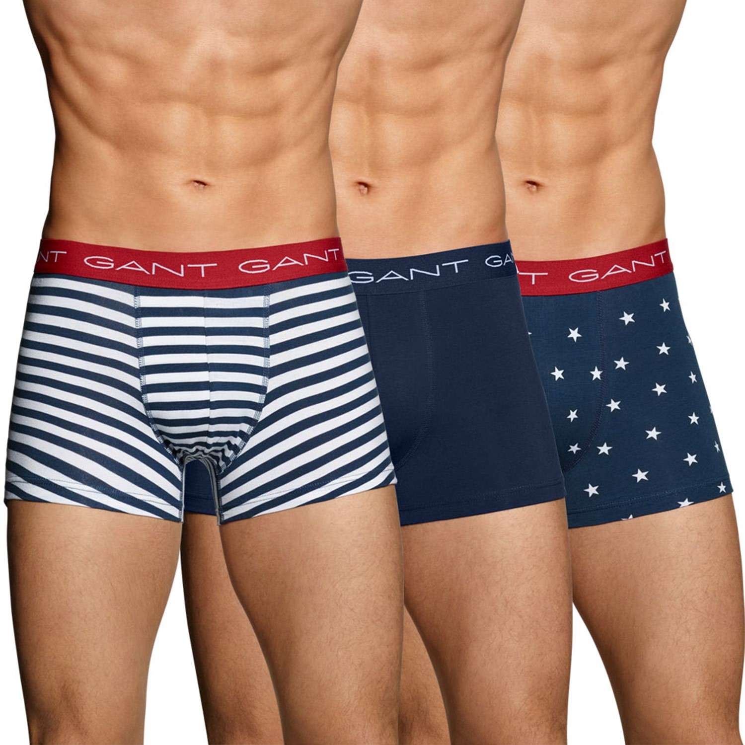 GANT Cotton Stretch Stars Stripes Trunk