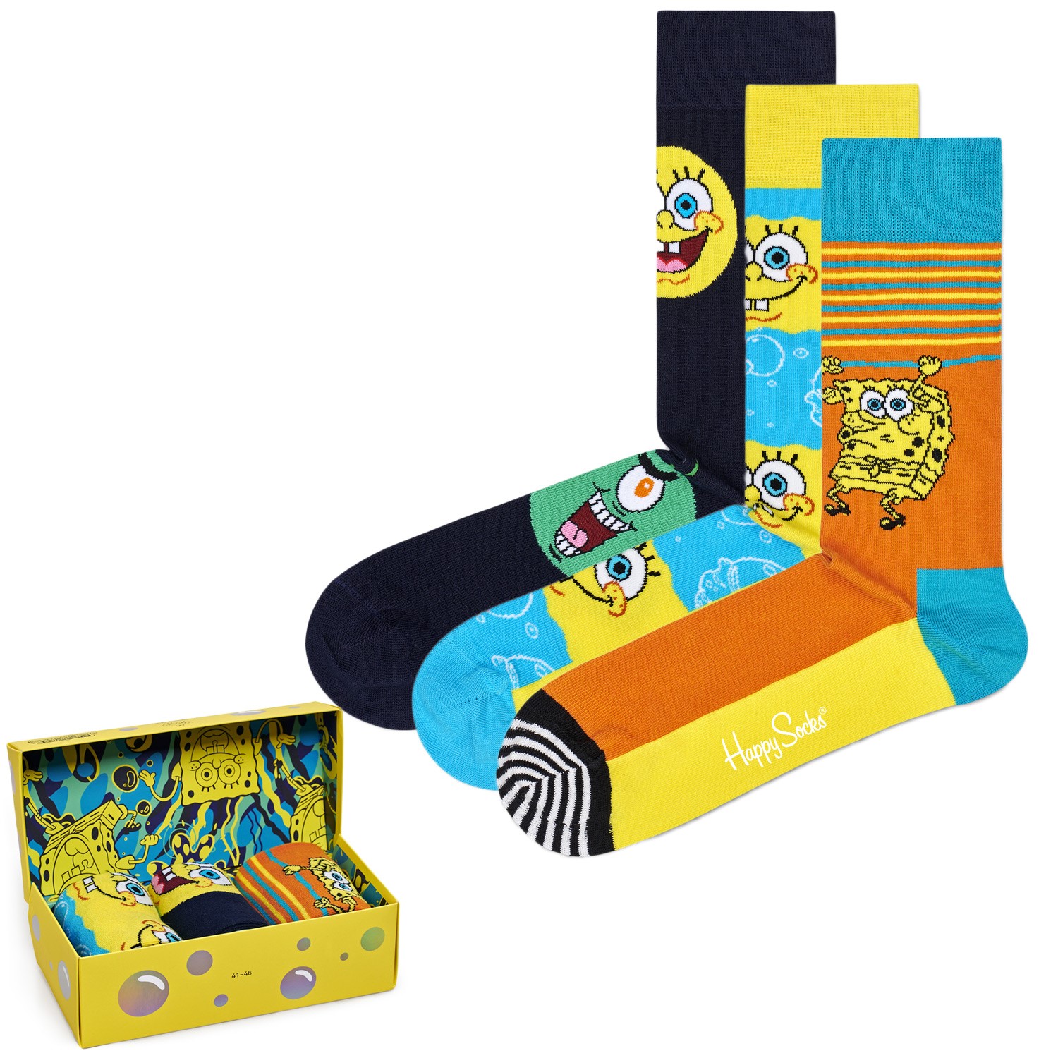 Happy Socks Sponge Bob Gift Box