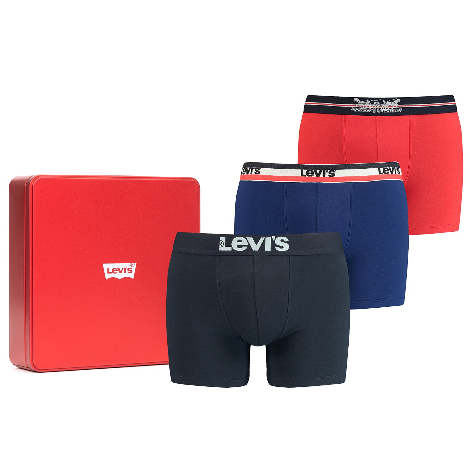 Levis Logo Cotton Boxer Giftbox