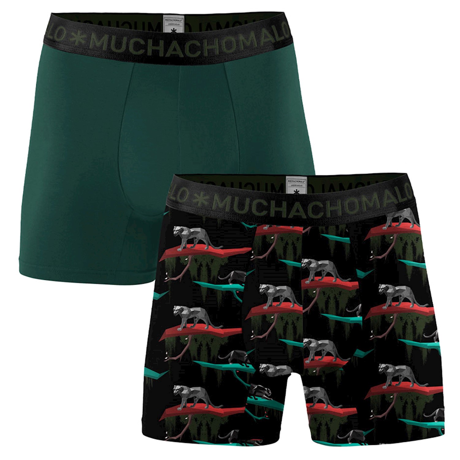 Muchachomalo Bamboo Black Panther Boxer