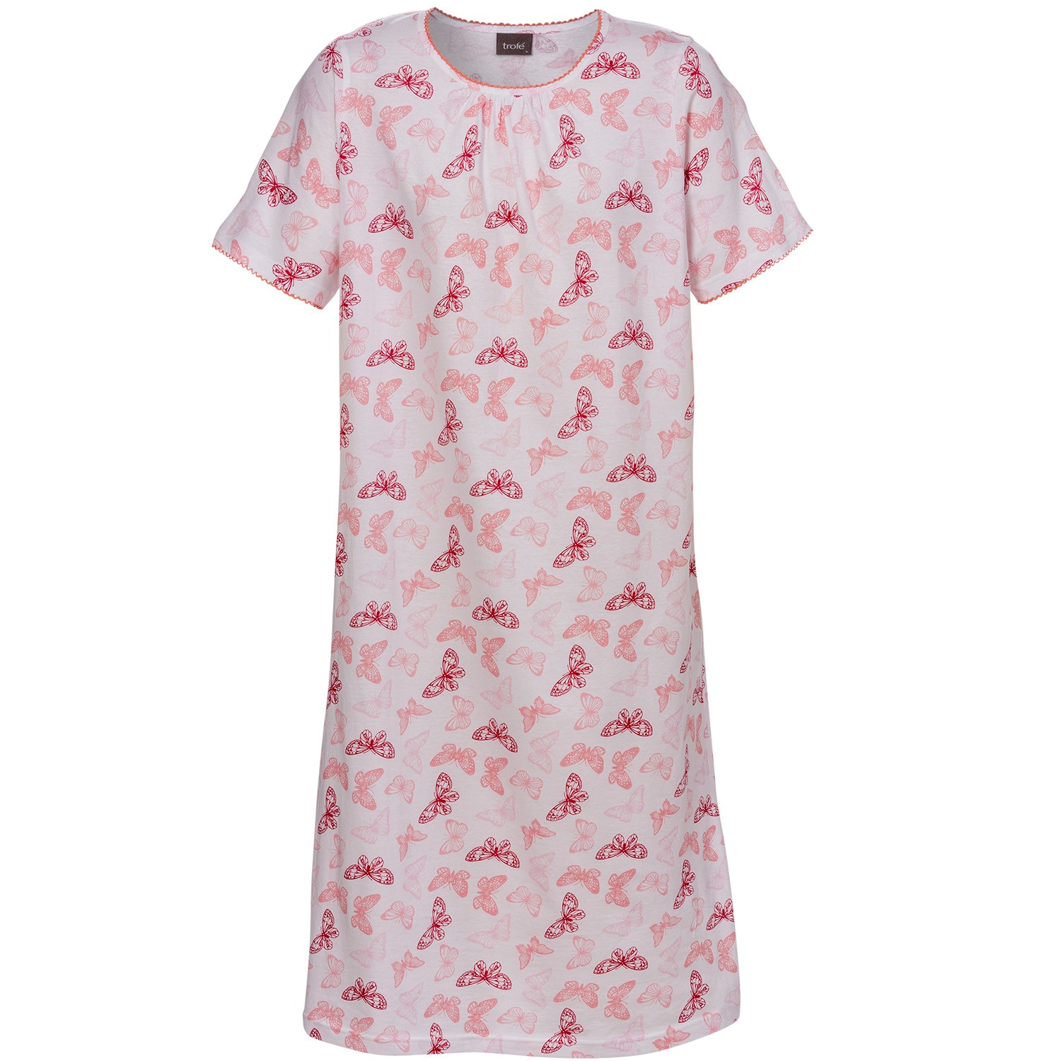 Trofe Butterfly Short Sleeve Dress