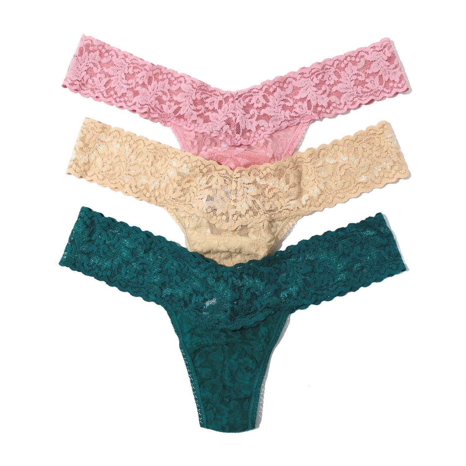 Hanky Panky Low Rise Lace Thong  D1