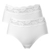 2-Pack Trofe Lace Trimmed Midi Briefs