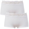 2-Pack Trofe Lace Trimmed Boxer Briefs