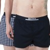 2-Pack BOSS Woven Boxer Shorts With Fly A