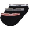 3-Pack BOSS Solid Cotton Power Brief