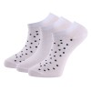 3-Pack Trofe Cotton Dot Sneaker Socks