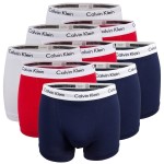 9-Pack Calvin Klein Cotton Stretch Trunks