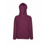 Fruit of the Loom Lady-Fit Light Hooded Sweat