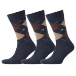 3-Pack Burlington Edinburgh Wool Sock