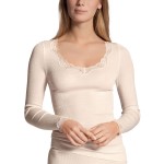 Calida Richesse Lace Long-sleeve Top