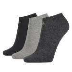 3-Pack Calvin Klein Chloe Cotton CK Logo Liner Socks