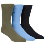 3-Pack Calvin Klein Eric Cotton Flat Knit Socks