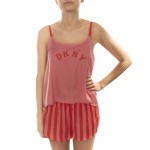 DKNY Walk The Line Cami And Boxer