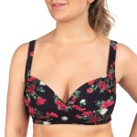 Panos Emporio Wild Roses Medea Bikini Top 