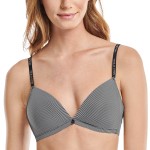 Marc O Polo Micro Stripe Padded Triangle Bra