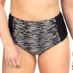 Trofe Graphic High Waist Bikini Brief