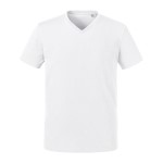 Russell Pure Organic Men Heavy Tee V-Neck