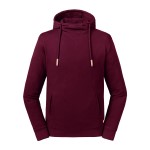 Russell Pure Organic High Collar Hooded Sweat