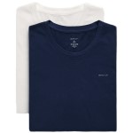 2-Pack Gant Basic Crew Neck T-Shirt