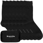 7-Pack Resteröds Bamboo Socks Travel Bag