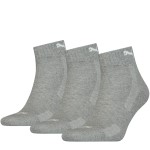 3-Pack Puma Cushioned Quarter Sock