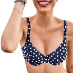 Rosa Faia Blue Dots Luna Bikini Bra