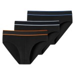 3-Pack Schiesser 95-5 Organic Cotton Rio Brief