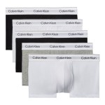 5-Pack Calvin Klein Cotton Stretch Solid Low Rise Trunks