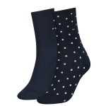 2-Pack Tommy Hilfiger Women Dot Sock