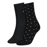 2-Pack Tommy Hilfiger Women Dot Sock