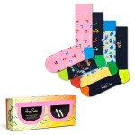 4-Pack Happy Socks Tropical Day Socks Gift Box