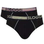 2-Pack Sloggi Men Go ABC Organic Cotton Midi Brief