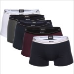 5-Pack BOSS Cotton Boxer Trunks