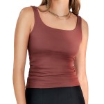 Bread and Boxers Women Tank Top With Scoop Back