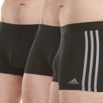 3-Pack Adidas Active Flex Cotton 3 Stripes Trunk