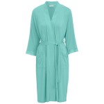 Damella Viscose Plain Lace Robe 