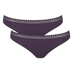 2-Pack Sloggi GO Ribbed Brazilian