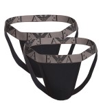 2-Pack Armani Cotton Knit Jockstrap