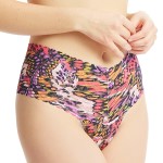 2-Pack Hanky Panky Daily Lace Print Retro Thong