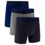 3-Pack Under Armour Perfect Cotton 6in Boxer